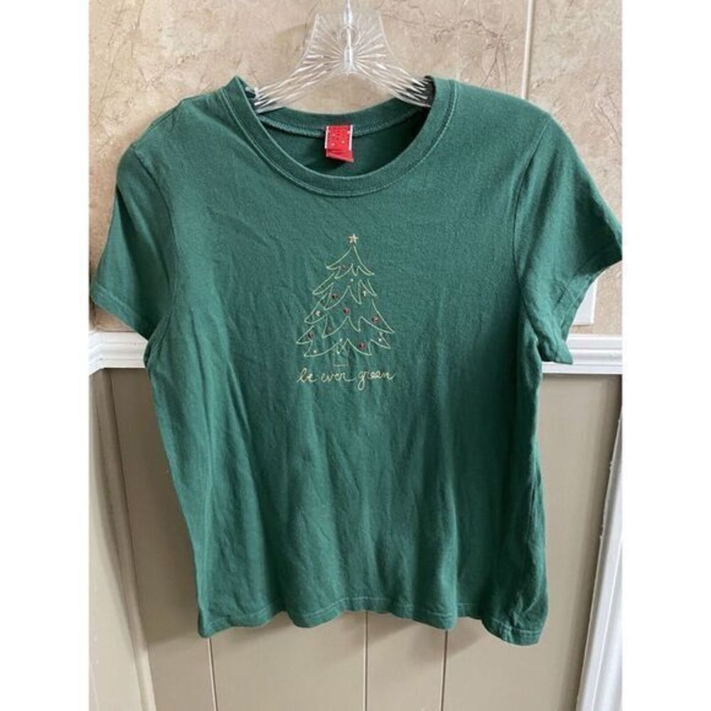 Be Ever Green‎ Christmas T-shirt Women's Size XL